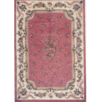 1:48, 1/4" Scale Dollhouse Miniature Area Rug 1-15/16" x 2-7/8"