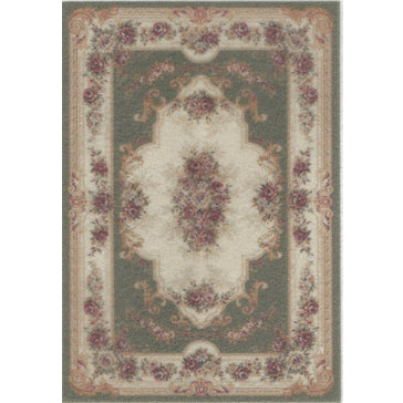 1:48, 1/4" Scale Dollhouse Miniature Area Rug 1-15/16" x 2-13/16"