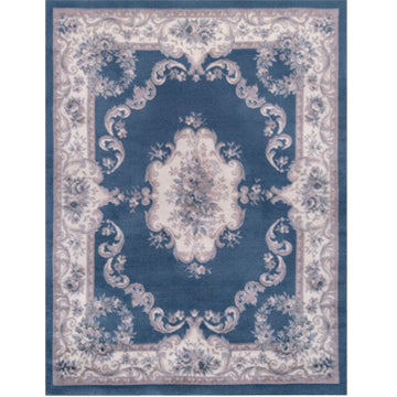 1:12, 1" Scale Dollhouse Miniature Area Rug 7-3/8" x 9-7/8"