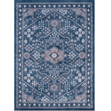 1:12, 1" Scale Dollhouse Miniature Area Rug 7-1/8" x 9-5/8"
