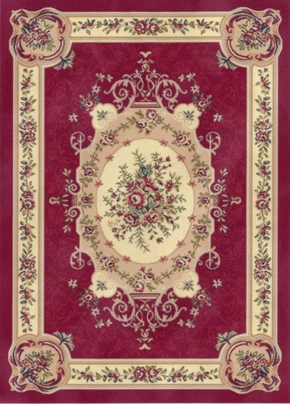 1:12, 1" Scale Dollhouse Miniature Area Rug 7-1/4" x 10-1/8"