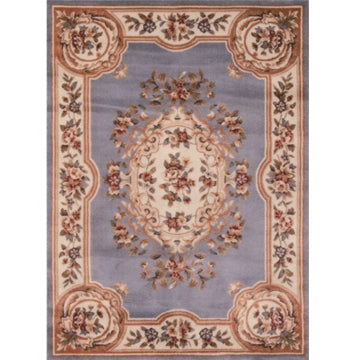 1:12, 1" Scale Dollhouse Miniature Area Rug 7" x 9-3/4"