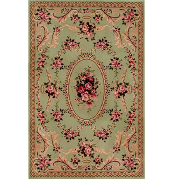 1:12, 1" Scale Dollhouse Miniature Area Rug 7" x 10"