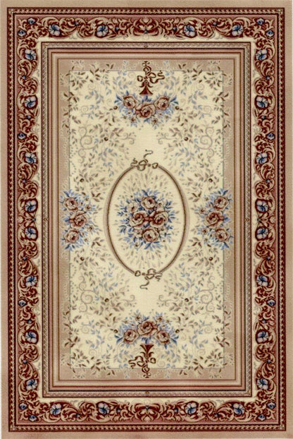 1:12, 1" Scale Dollhouse Miniature Area Rug 6-5/8" x 9-7/8"