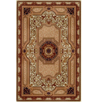 1:12, 1" Scale Dollhouse Miniature Area Rug 5" x 8"