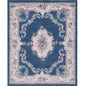 1:24, 1/2" Scale Dollhouse Miniature Area Rug 4-1/8" x 5"