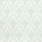 1:12, 1" Scale Dollhouse Miniature Wallpaper Pale Green Damask (3 sheets)