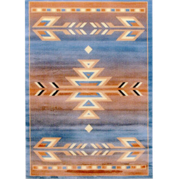 1:12, 1" Scale Dollhouse Miniature Area Rug 7" x 9-3/4"