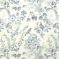 1:12, 1" Scale Dollhouse Miniature Wallpaper Blue Flowers (3 sheets)