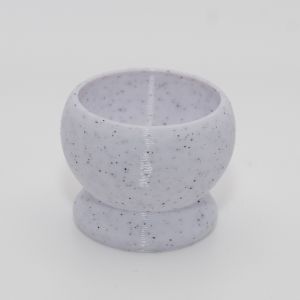1:12 Scale Dollhouse Miniature 3-D Printed Marble Planter