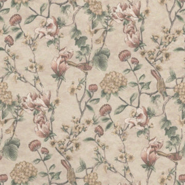 1:12, 1" Scale Dollhouse Miniature Wallpaper Tan (3 sheets)