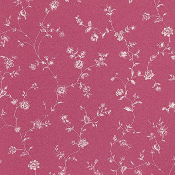 1:12, 1" Scale Dollhouse Miniature Wallpaper Lt. Burgundy (3 sheets)