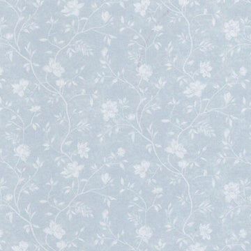 1:12, 1" Scale Dollhouse Miniature Wallpaper Lt. Blue (3 sheets)