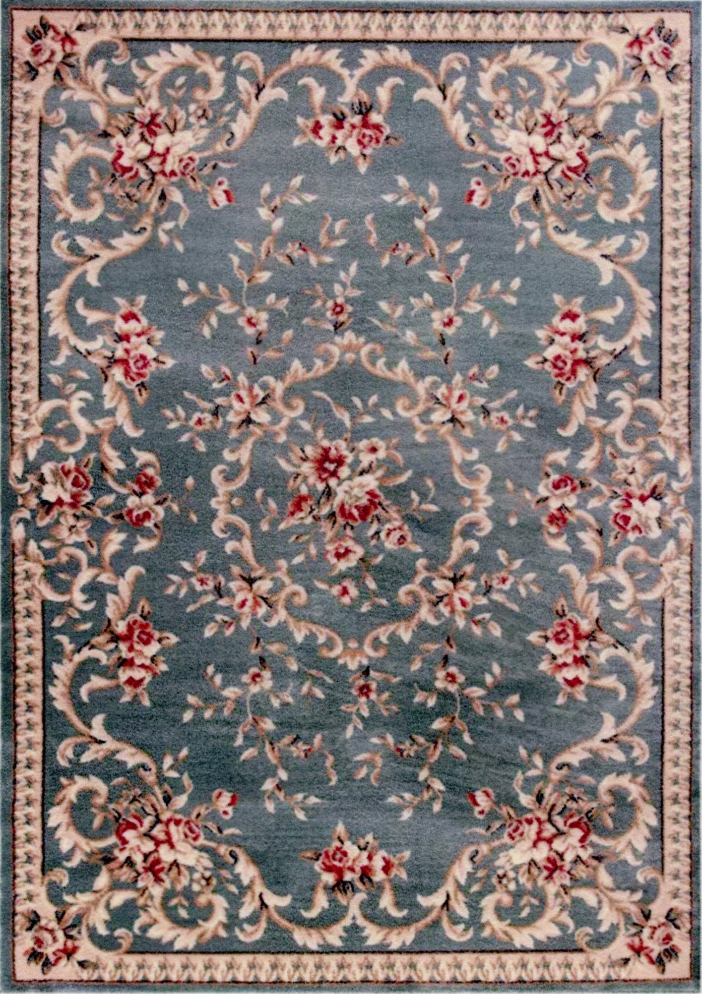 1:12, 1" Scale Dollhouse Miniature Area Rug 7" x 9-3/4"