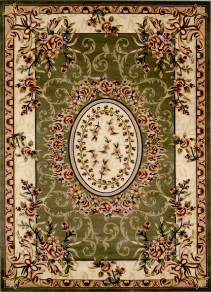 1:12, 1" Scale Dollhouse Miniature Area Rug 7" x 9-3/4"