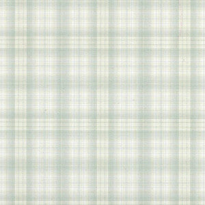 1:12, 1" Scale Dollhouse Miniature Wallpaper Green Plaid (3 sheets)