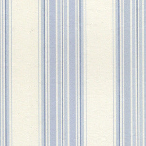1:12, 1" Scale Dollhouse Miniature Wallpaper Blue Stripe (3 sheets)