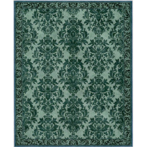 1:12, 1" Scale Dollhouse Miniature Area Rug 7-1/2" x 9-3/4"