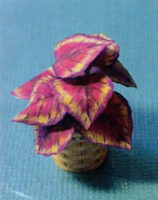 1:12 Scale Dollhouse Miniature Coleus House Plant Kit P113