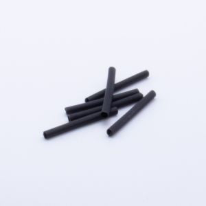 Dollhouse Miniature Electrical Black Heat Shrink Tube 1/16" Diameter 1" Length 6 pcs