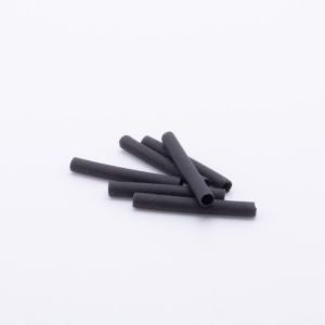 Dollhouse Miniature Electrical Black Heat Shrink Tube 3/32" Diameter 1" Length 6 pcs