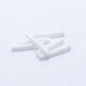 Dollhouse Miniature Electrical White Heat Shrink Tube 3/32" Diameter 1" Length 6 pcs