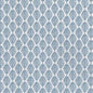 1:48, 1/4" Scale Dollhouse Miniature Wallpaper Blue & White Damask