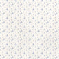 1:48, 1/4" Scale Dollhouse Miniature Wallpaper Blue & White Floral