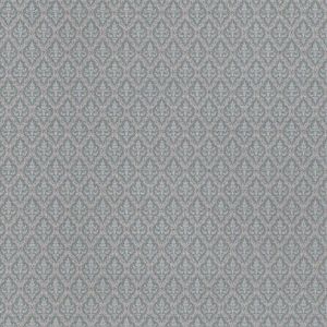 1:48, 1/4" Scale Dollhouse Miniature Wallpaper Grey Lattice Pattern