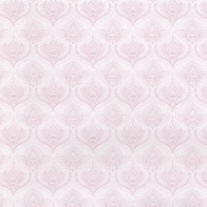1:12 Scale Dollhouse Miniature Wallpaper Lt Pink Damask (3 sheets)