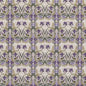 1:12 Scale Dollhouse Miniature Wallpaper Purple & Beige Floral (3 sheets)