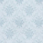 1:12 Scale Dollhouse Wallpaper Lt Blue Damask (3 sheets)