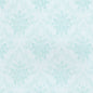 1:12 Scale Dollhouse Wallpaper Lt Teal Damask (3 sheets)