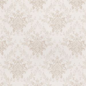 1:12 Scale Dollhouse Wallpaper Beige Damask (3 sheets)