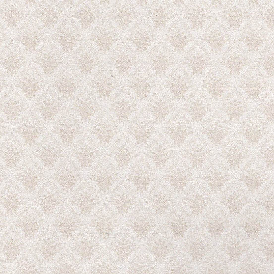 1:48 Scale Dollhouse Wallpaper Beige Damask
