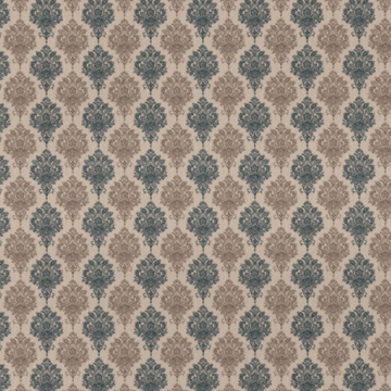 1:24, 1/2" Scale Dollhouse Miniature Wallpaper Tan and Grey (3 SHEETS)