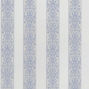 1:12, 1" Scale Dollhouse Miniature Wallpaper Blue & Gray Stripe (3 sheets)