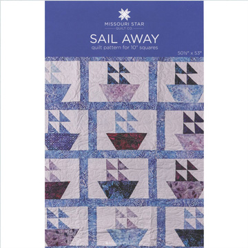 Sail Away Quilt Pattern for 10" Squares