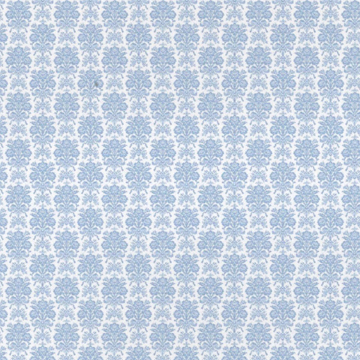 1:24, 1/2" Scale Dollhouse Miniature Wallpaper Pink Blue & White (3 SHEETS)