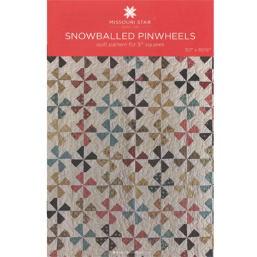 Snowballed Pinwheels Quilt Pattern for 5" squares