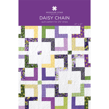 Daisy Chain Quilt Pattern for 2-1/2" strips