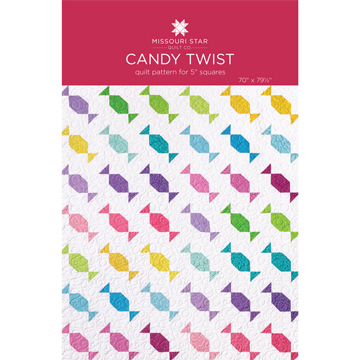 Candy Twist Quilt & Table Runner Pattern for 5