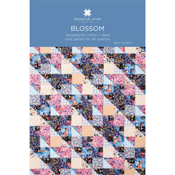 Blossom Qult Pattern for 2-1/2" Strips