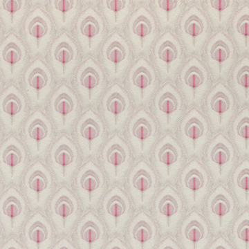 1:12, 1" Scale Dollhouse Miniature Wallpaper Pink & Beige (3 sht)