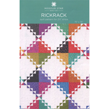 Rickrack Quilt Pattern for 2-1/2" Strips