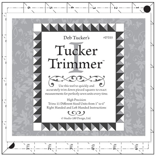 Tucker Trimmer I Quilting Template by Deb Tucker