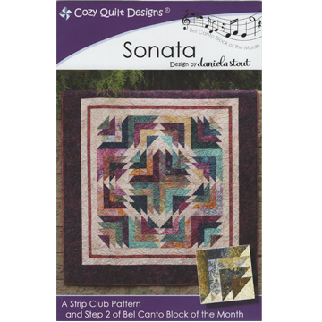 Sonata (Bel Canto Block 2) Quilt Pattern BOM