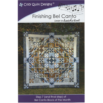 Bel Canto Finishing Quilt Pattern BOM