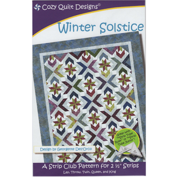 Winter Solstice for 2-1/2" Strips Quilt Pattern