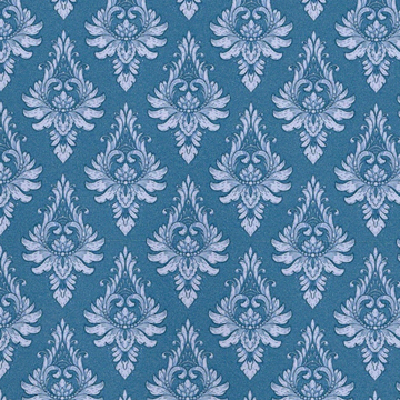 1:12, 1" Scale Dollhouse Miniature Wallpaper Wedgewood Blue (3 sheets)
